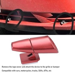8PCS Deer Whistles for Car, Deer Whistles to Avoid Collisions, Vehicle red
