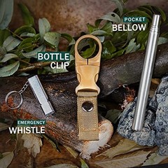 Gifts for Men Dad Husband Him, Survival Kit 14 in 1, Survival Gear and