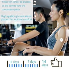 40 Pack Freestyle Libre 3 Sensor Covers,Pre-Cut Adhesive Tape with No Glue on…
