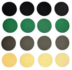 x-repair 16pcs Self Adhesive Repair Patches Circles Repair Stickers Nylon