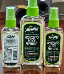 3 Murphy’s Naturals Lemon Eucalyptus Oil Mosquito & Tick Repellent Sprays NEW