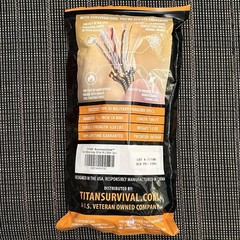 NEW Titan Survival Patented Paracord Reflective Orange 100 Feet Heavy Duty