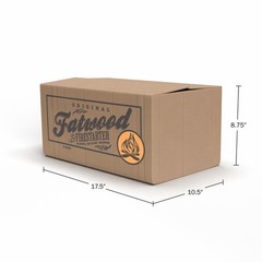 Fatwood Fire Starter Sticks 25lb Box – Indoor or Outdoor 100% All Natural Pin…