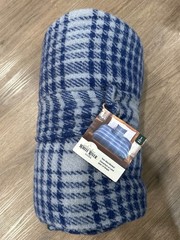 4 NEW White River Home Twin Wool Blankets – blue & gray from Bass Pro, Cabela’s