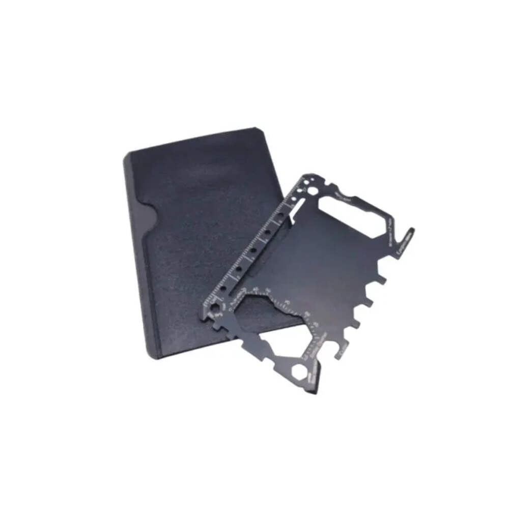 Multi Tool 46 in 1 Credit Card Size Outdoor Camping Survival Accessories Multipu
