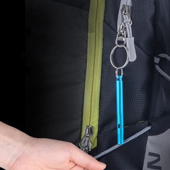 6Pcs Aluminium Alloy Outdoor Survival Whistle Portable Tool for Hiking