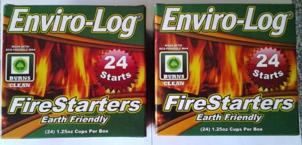 NEW Environment Friendly Firestarters 2 PACK (48 firestarters) for Fireplace …