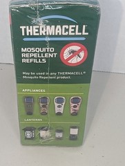 ThermaCELL Mosquito Repellent Refills 4 Butane Cartridge & 12 Mats