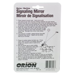 Orion Signal Products 3″ x 4″ Signalling Mirror w Lanyard