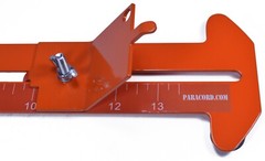 Pro Paracord Metal Orange Jig Beginner Bracelet Kit 50 FT of Paracord + Buckles