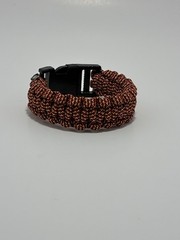 Small Paracord Bracelet Trick Or Treat 7 1/2 Inches
