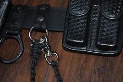 Corrections Officer/Deputy – Tactical 550 Paracord key Lanyard with swivel snap