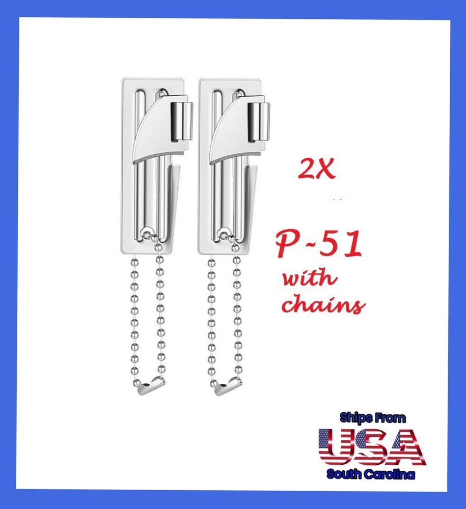 2 – Original Shelby Co US Military P-51 Can Openers – Made in USA Multi-Use Tool