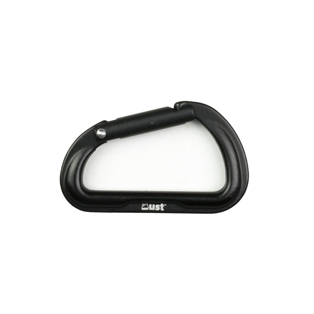 UST Carabiner Clip Aluminum Non-Locking D-Shape Spring Gate Light Duty Tool