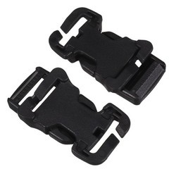 2 Pcs Buckle Accessories Man Hiking Belt Buckles Adjustable Quick Side Release