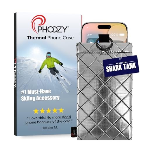 Apollo II Thermal Phone Case with NASA-Derived MEDIUM Apollo II Silver