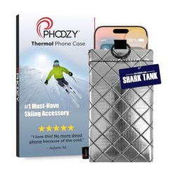 Apollo II Thermal Phone Case with NASA-Derived MEDIUM Apollo II Silver