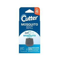 Lot of 4! Cutter Mosquito Repellent 40-Hour Refill 40 Hours Each No Scent