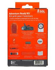 S.O.L. Adventure Ready Survival Survive Outdoors Longer Kit 13 Piece Kit