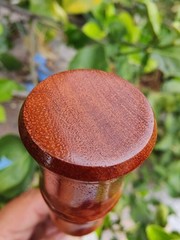 (20 mm) 13/16″ x 5 » ferrocerium rod exotic wood handle | Ferro rod | mischmetal