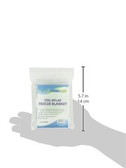 PRIMACARE CB-6841 EMERGENCY FOIL MYLAR THERMAL BLANKET 82″X54″ – SILVER