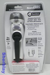 Ready America Emergency Power Station Flashlight Phone Charger Radio