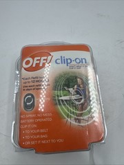 Off Clip On Fan Circulated Mosquito Repellent Starter Kit NEW12 Hour Protection