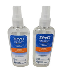 Zevo On Body Mosquito And Tick Repellent Bug Spray Pump Spray Set Of 2