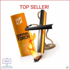 Fire Starter Survival Tool – All-in-One Patented Flint and Steel Fire Striker Ki