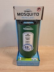 Thermacell Mosquito Repellent 15FT Zone Scent Free w/12-Hour Refill Patio Shield