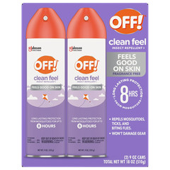 2-Pack: Off Clean Feel (9oz)