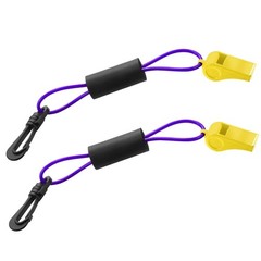 Safety Whistle with Lanyard – Floatable Marine Whistle for Camping, Hiking, Fish
