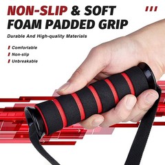 D-Ring Metal Gym Handles Grip Workout Home Resistance Bands Fitness Accessories