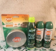 Lot Of 4 Repellents 2 Deep Woods Off! 1 Murphy’s Naturals & 1 Backyard Coil NEW