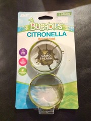 Bugables Citronella Wristband Camo Splash 2 Bands