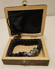 Paracord Bracelet Dragon Head clasp fantasy steampunk