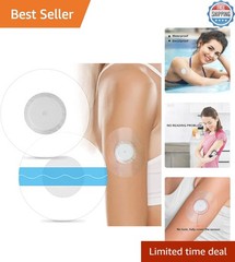 Precut 60Pack Libre Sensor Adhesive Patches – Long-lasting Waterproof Design