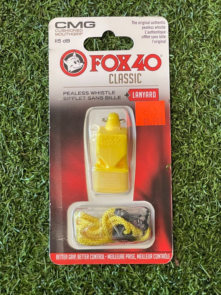 Fox 40-Classic Whistle + LanYard Yellow