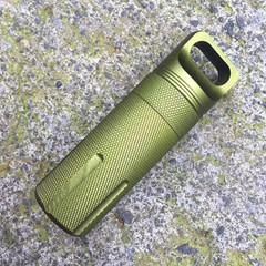 Colorful Aluminum Waterproof EDC Sealed Bottle Survival Storage Box Outdoor Port
