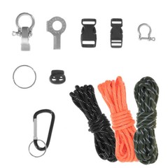 DIY Ultimate Paracord Kit – 30 Feet of 550 Paracord & 8 Essential Necessities