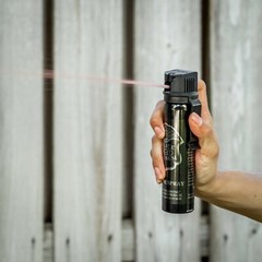 4 POLICE MAGNUM Pepper Spray Self Defense 5oz Flip Top Belt Clip Fogger Security