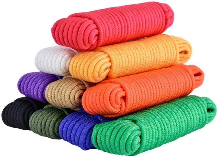 10 Pack Paracord 550 Assorted Colors Paracord Bracelet String Rope Outdoor Parac