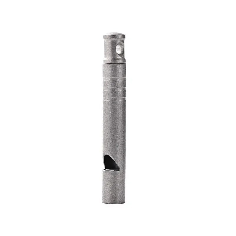 1 Pc Emergency Survival Whistle Necklace Hiking Camping Safety Mini Tool
