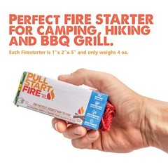 3 Pack White Solid Fire Fuel Quick Fire Starter Waterproof Windproof
