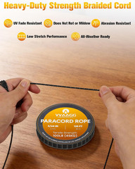 2Mm Reflective Paracord Rope 100 Lb:Thin Micro Cord Braided String for Crafting