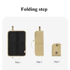 BOTTA DESIGN Foldable Seat Cushion Lightweight Double-Sided for Travel Outdoor