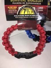Brand New Secure Line Survival Bracelets lot of 2