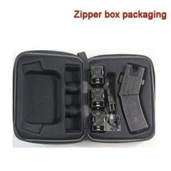 Portable Rechargeable LED Flashlight Outdoor Safety Tool Black