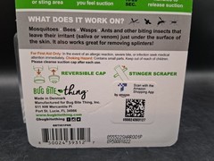 Bug Bite Thing – Ant, Bee, Flea, Mosquito, Tick, Wasp Venom Suction Tool – New!