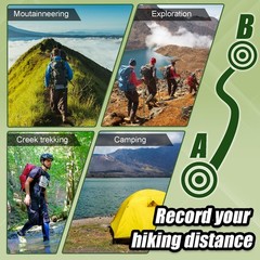 3pcs Ranger Beads pace Counter for Hiking,Long Distance Swimmers Counter,Consist